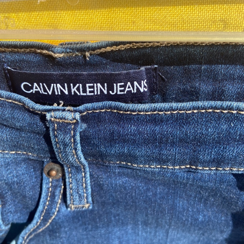 Calvin Klein Jean shorts size 14 ! "Daisy Dukes"